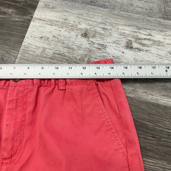 Vineyard Vines Coral Pink Boys L Jetty Stretch Whale Logo Beach Coastal‎ Shorts - Picture 6 of 12